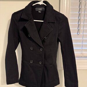 Ladies Soft Trench Pea Coat